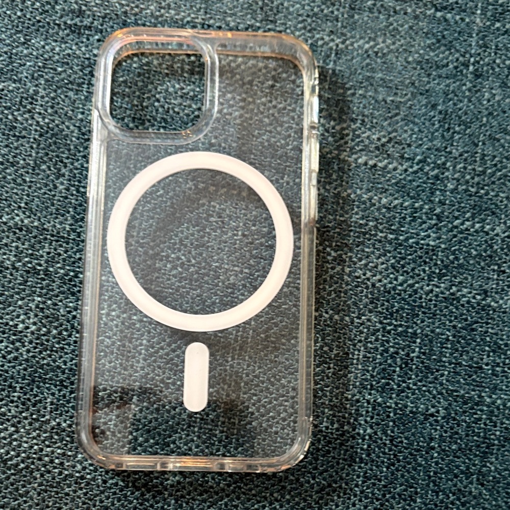 iPhone 12 mini Clear Phone Case (compatible with MagSafe)